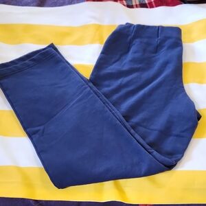 L.L. Bean Women's Straight Leg Pants - Navy Blue